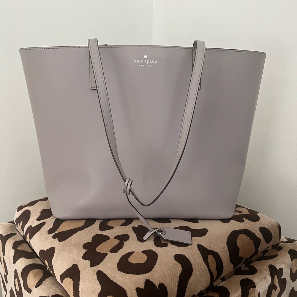 Kate Spade Grey Tote Bag